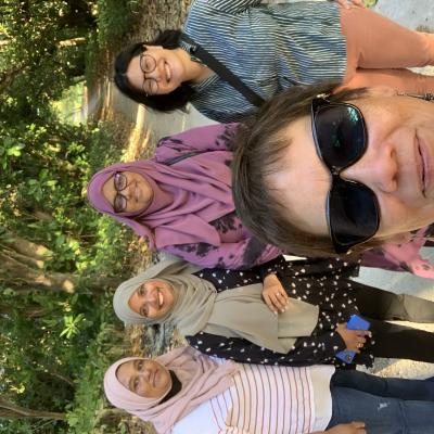 Field visit with the Women's Development Committee