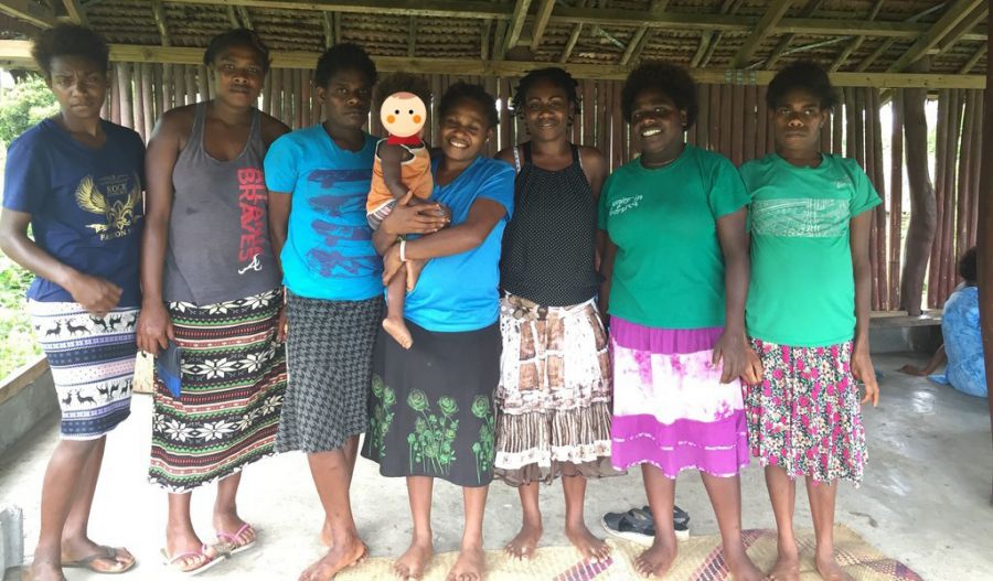 Focus group discussion with adolescent girls in TAFEA Province, Vanuatu.